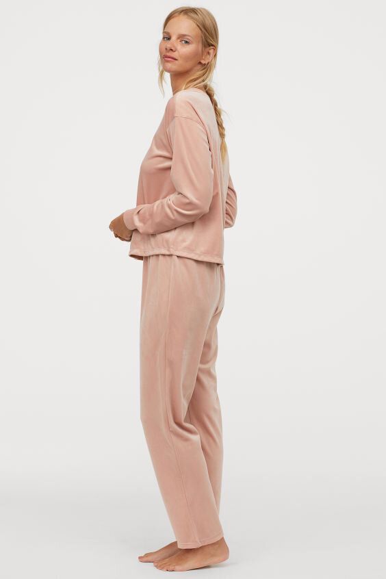 Velour Pyjamas, H&M, £24.99