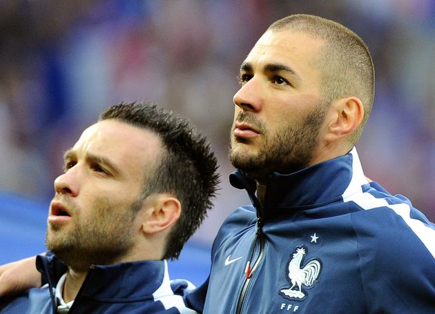 Mathieu Valbuena et Karim Benzema, ici avant France-Jamaïque à Lille le 8 juin