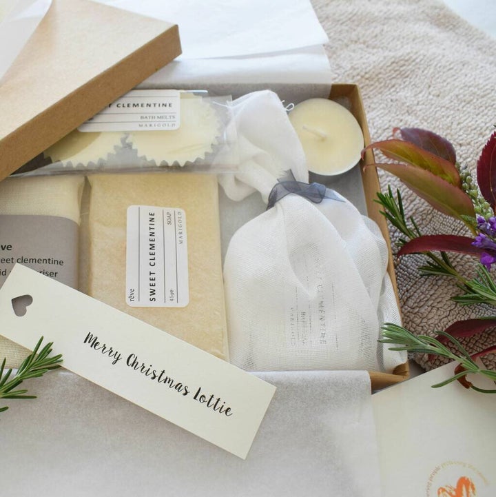 <a href="https://fave.co/2LCPUUC" target="_blank" rel="noopener noreferrer">Organic Home Spa Package, Not On The High Street, </a>£22 