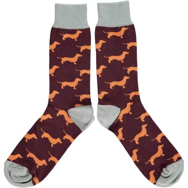 <a href="https://fave.co/36gYPCJ" target="_blank" rel="noopener noreferrer">Men’s Dog Socks, Post Boxed,</a> £12.95 