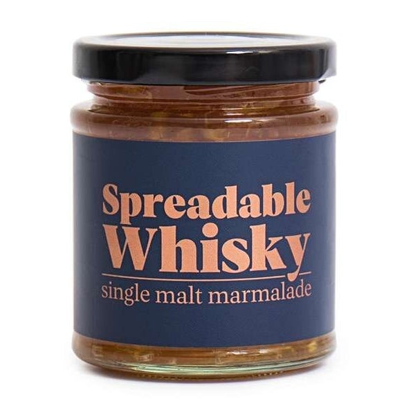 <a href="https://fave.co/2sa3qI" target="_blank" role="link" class=" js-entry-link cet-external-link" data-vars-item-name="Spreadable Whisky Single Malt Marmalade, Oliver Bonas," data-vars-item-type="text" data-vars-unit-name="5def6858e4b07f6835b89f33" data-vars-unit-type="buzz_body" data-vars-target-content-id="https://fave.co/2sa3qI" data-vars-target-content-type="url" data-vars-type="web_external_link" data-vars-subunit-name="article_body" data-vars-subunit-type="component" data-vars-position-in-subunit="24">Spreadable Whisky Single Malt Marmalade, Oliver Bonas,</a> £10