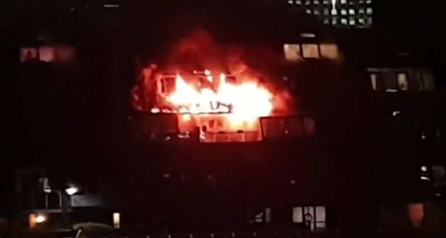 Glasgow Flats Fire: Firefighters Tackle Large Blaze In City Centre