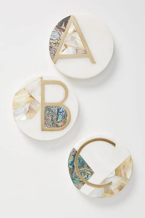 Anthropologie, Jewelry, Set Of Two Monogram Earrings J Letter