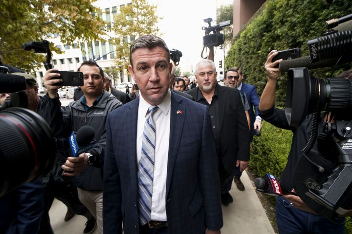 Rep. Duncan Hunter (R-Calif.) said he would resign from Congress after pleading guilty to stealing campaign donations to pay for personal expenditures — but not until he's cashed a few more weeks' worth of taxpayer-funded paychecks.