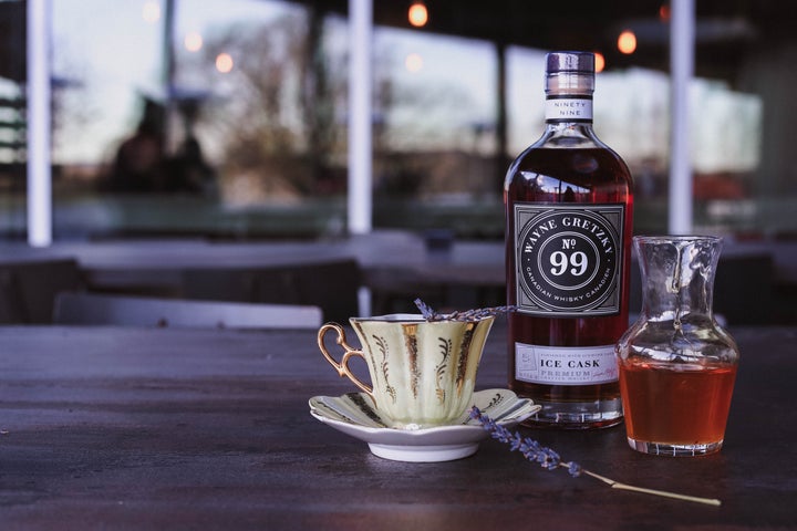 Pour some Wayne Gretzky whiskey in your tea!