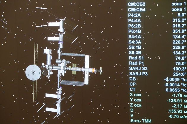 Συνωστισμός στον Διεθνή Διαστημικό Σταθμό, με πέντε διαστημόπλοια δεμένα