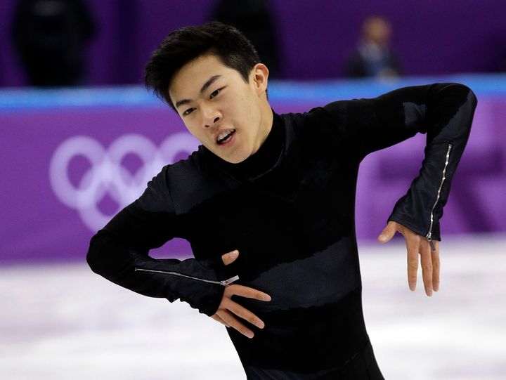 韓国・平昌オリンピックの男子シングル・ショートでの衣装（2018年2月9日撮影）