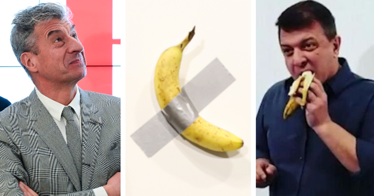 Maurizio Cattelan Non Mi Importa Se La Banana E Stata Mangiata Quello Che Conta E L Idea L Huffpost