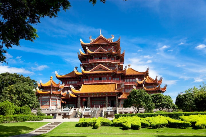 Temple of Xichan in Fuzhou,China