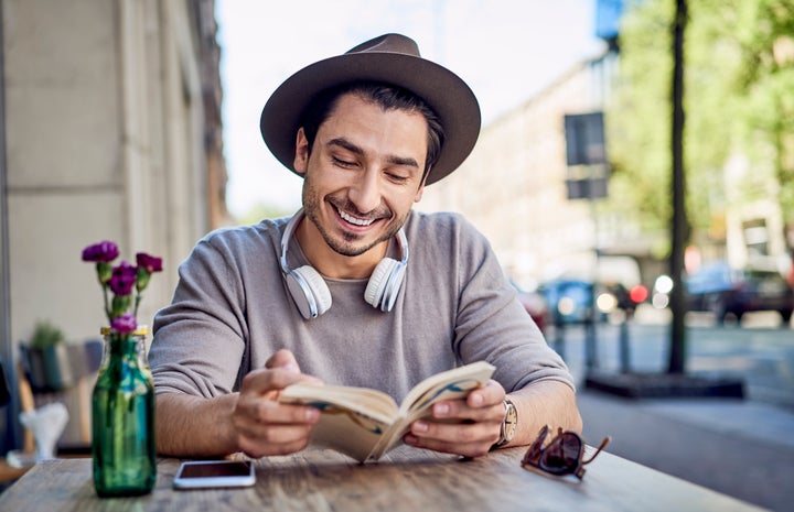 Go ahead, smell that book.