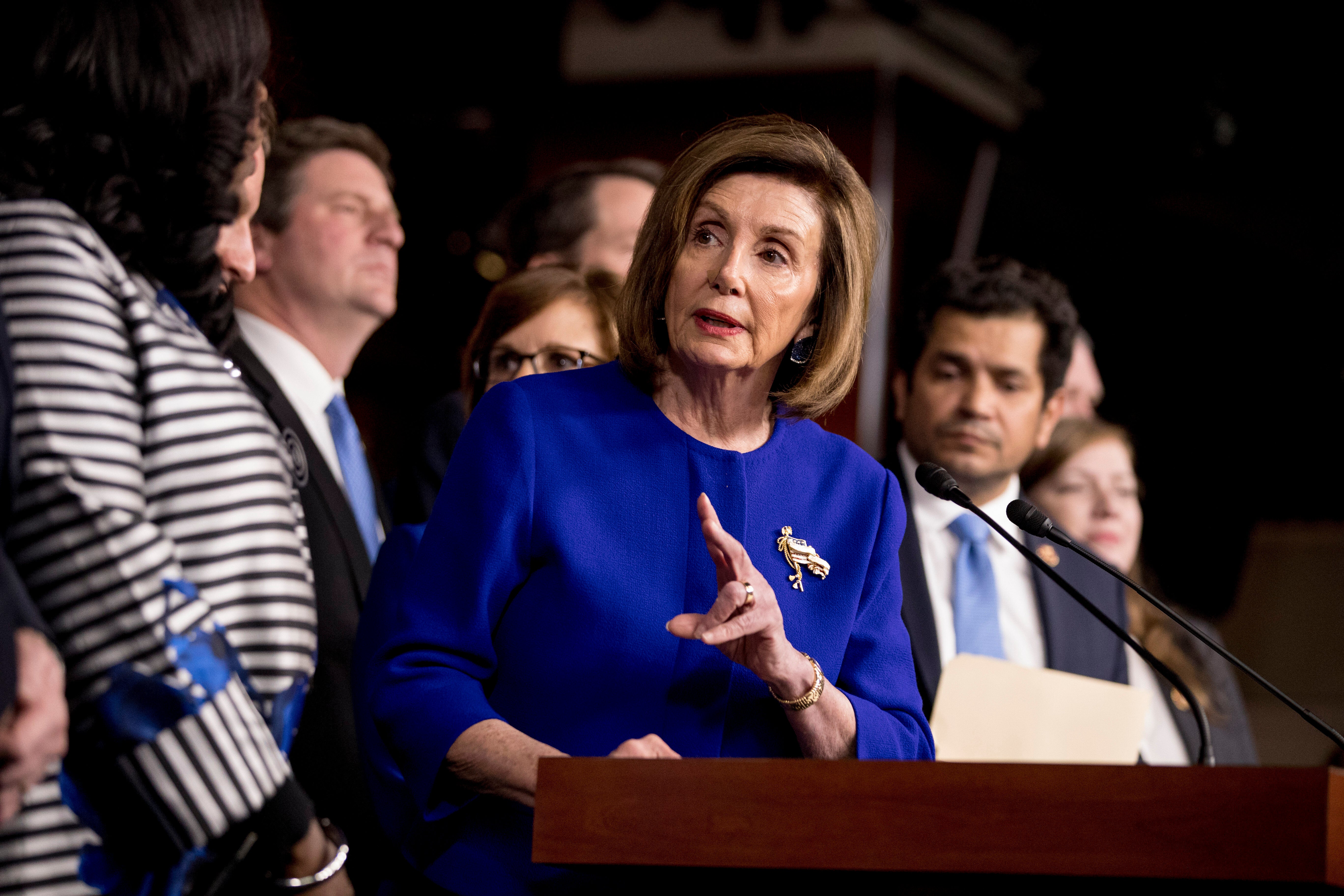 Nancy Pelosi Announces Agreement On New North American Trade Pact