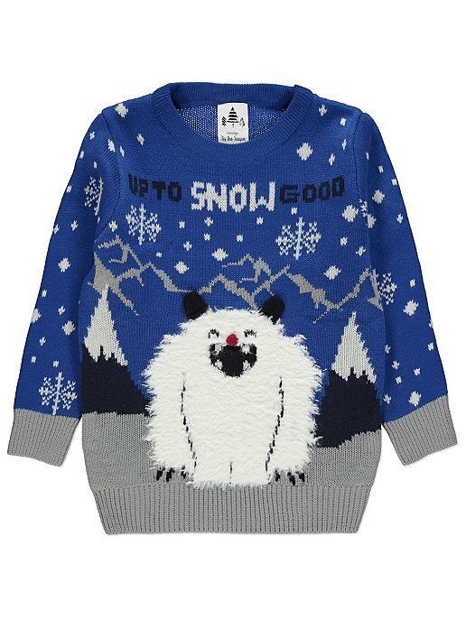 asda boys xmas jumper