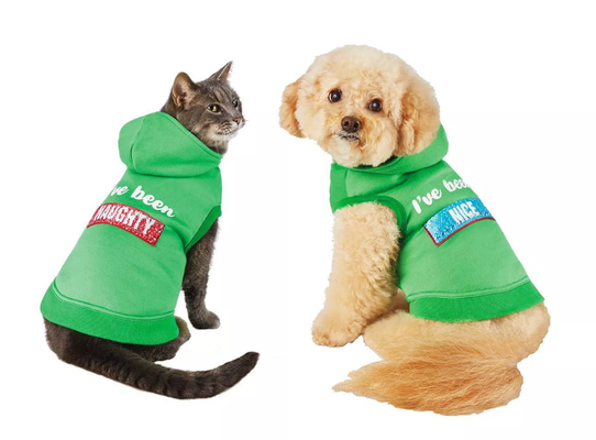 Naughty and nice dog on sale sweaters