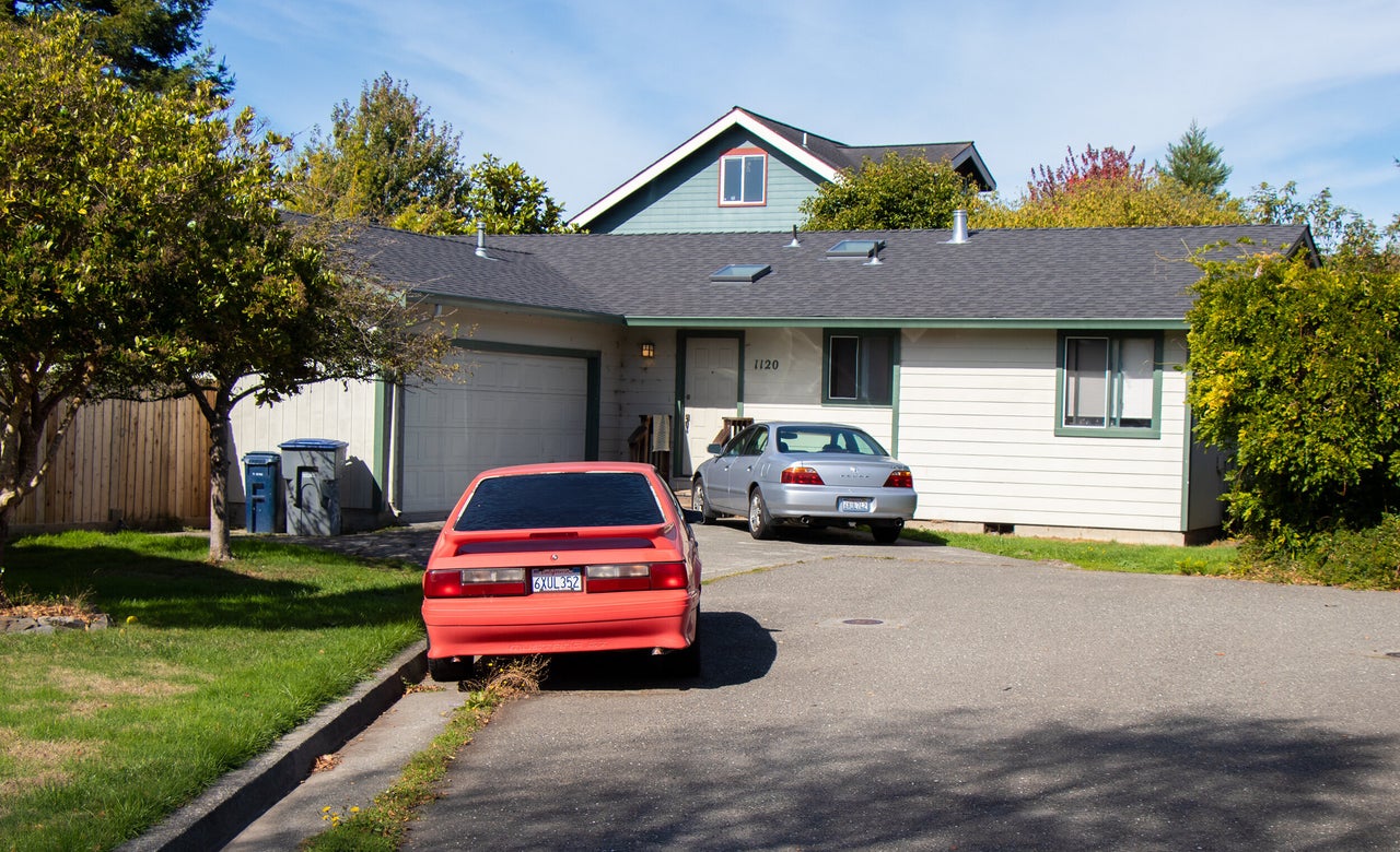 Lawson was attending a party at this house in Arcata when he was stabbed to death on the front lawn in 2017.