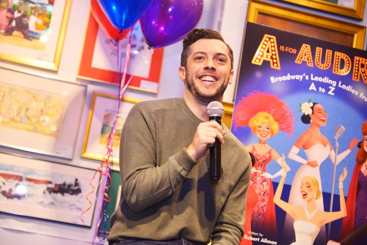 John Robert Allman released his first children's book, "A Is for Audra: Broadway's Leading Ladies From A to Z," last fall.