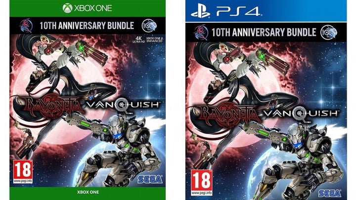  Bayonetta + Vanquish 10th Anniversary Bundle PS4 : Video Games