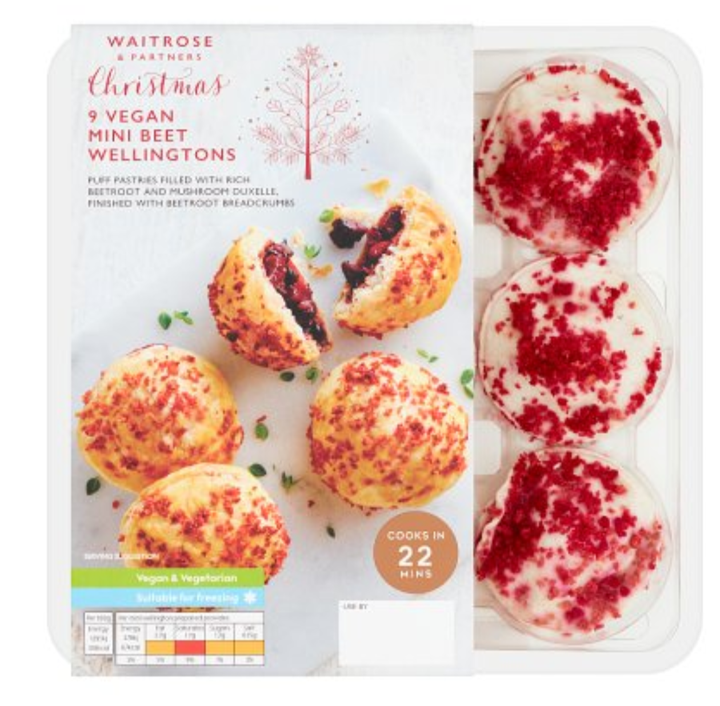 Waitrose Vegan Beet Wellingtons, Waitrose