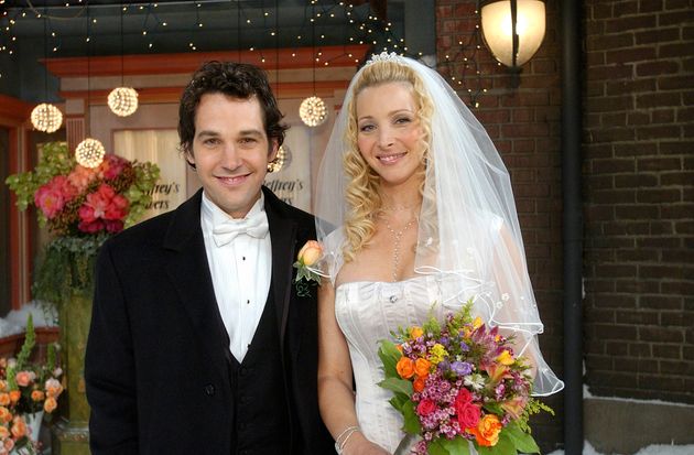Mike Hannigan (Paul Rudd) and Phoebe Buffay (Lisa Kudrow) tied the knot in the tenth and final season of 