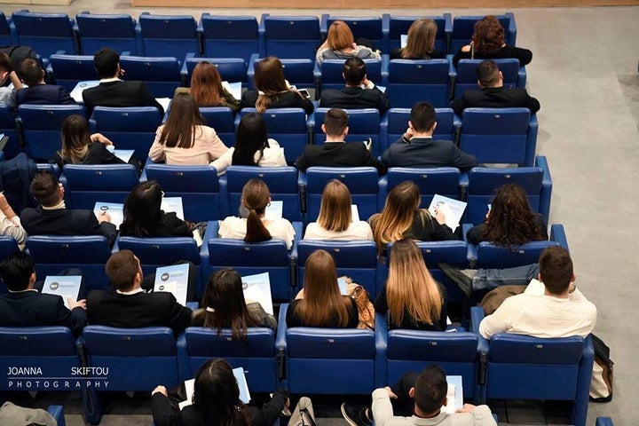 Φωτογραφία από το Β΄ Συνέδριο Προσομοίωσης της ΕΚΤ.