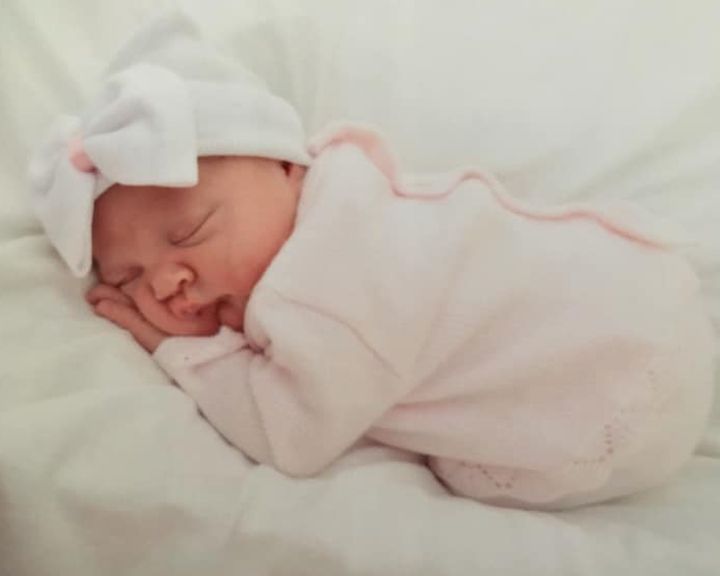 Baby Mollie-Mae was born in September 2019