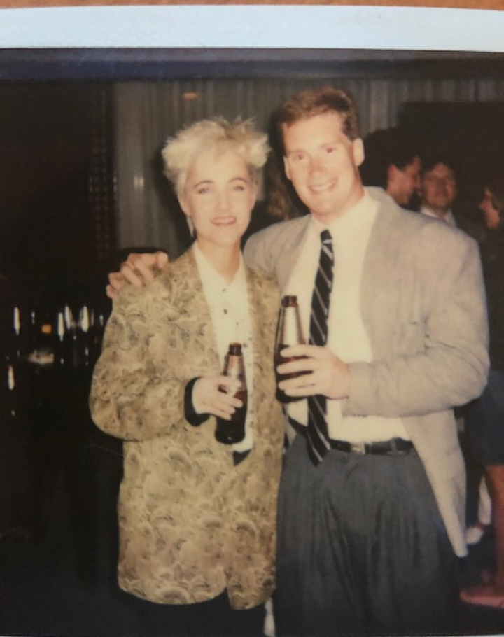 Marie Fredriksson and Dean Cushman. Cushman told HuffPost he met Roxette a few times over the years, and remembers the time fondly. 