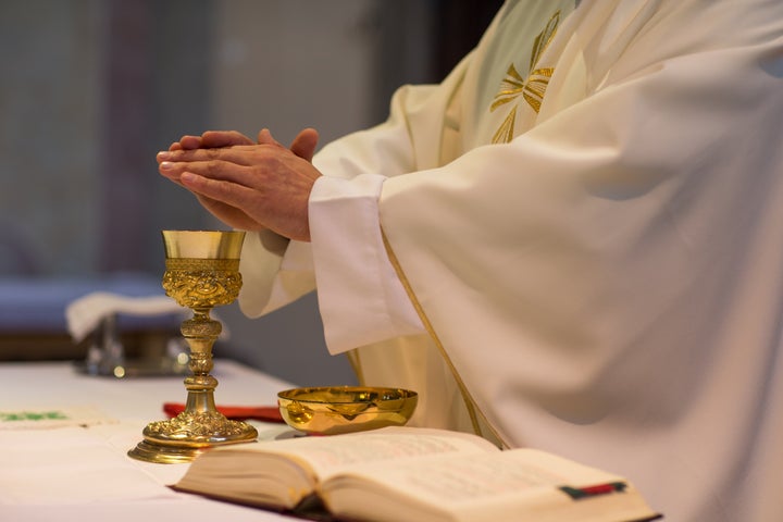 The brother of Patrick T. Hoare identified the person making the abuse allegation against the pastor as a family member