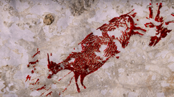 Descubren la pintura rupestre más antigua de la