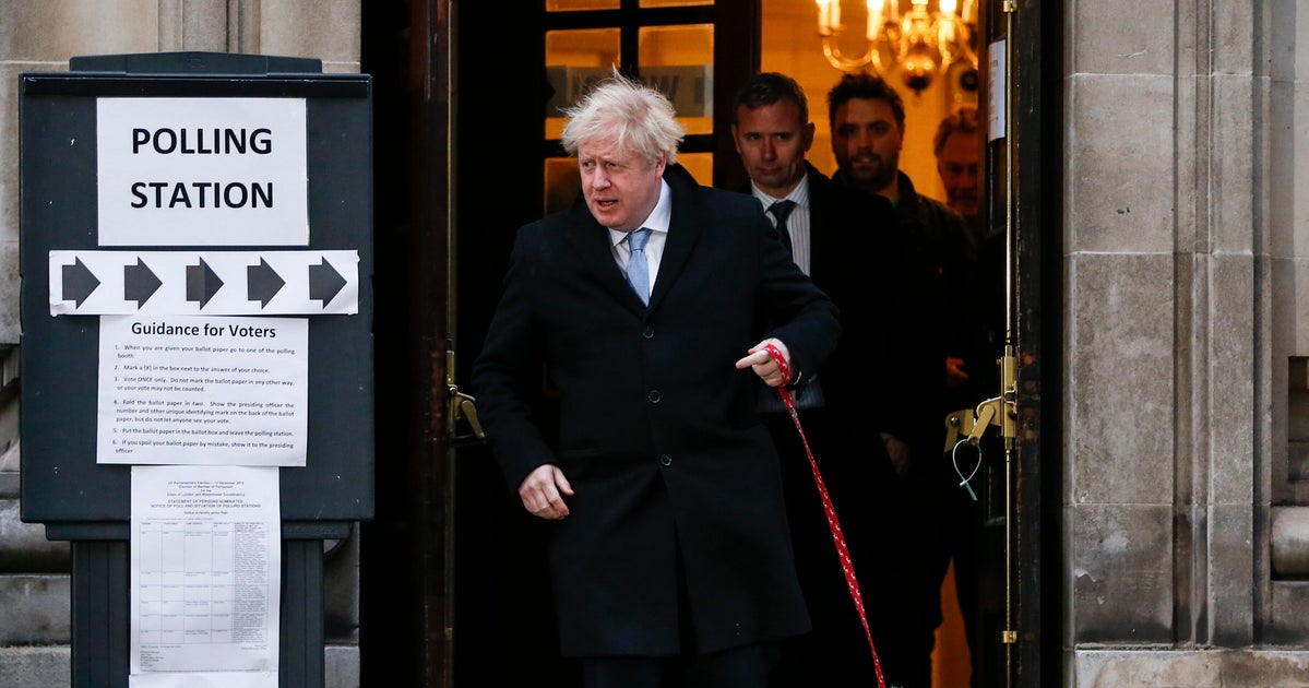 Boris Johnson Kicked Off Polling Day By Not Voting For Himself Huffpost Uk
