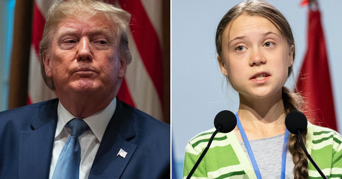 Trump Attacks Greta Thunberg After Time Person Of The Year Win ...
