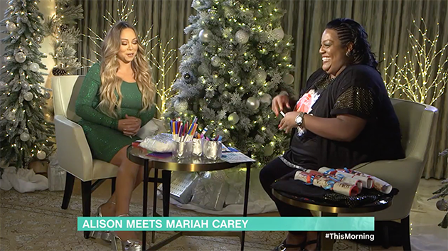 Mariah Carey and Alison Hammond sat down for a chat on This Morning