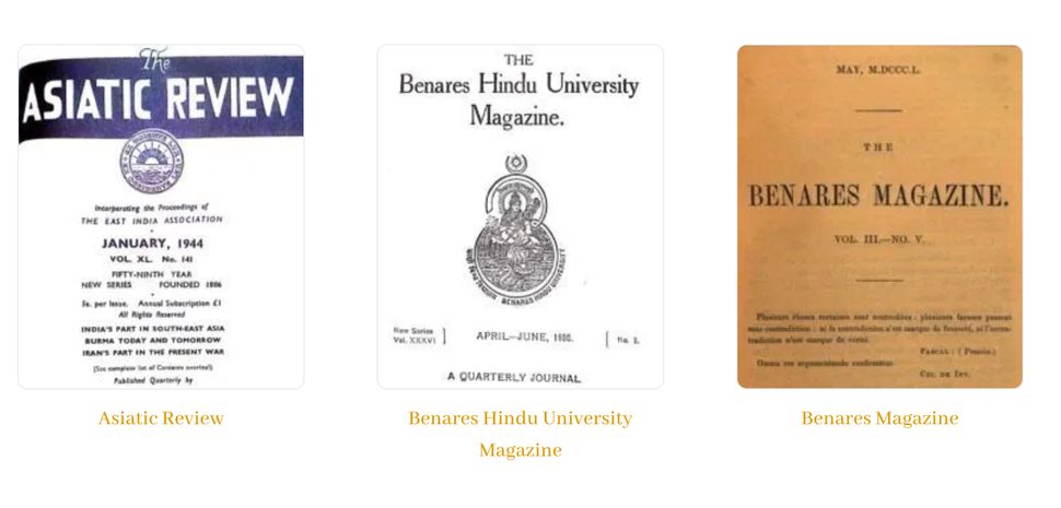 The Ideas of India website is a database of Indian periodicals from the 19th and 20th centuries. 