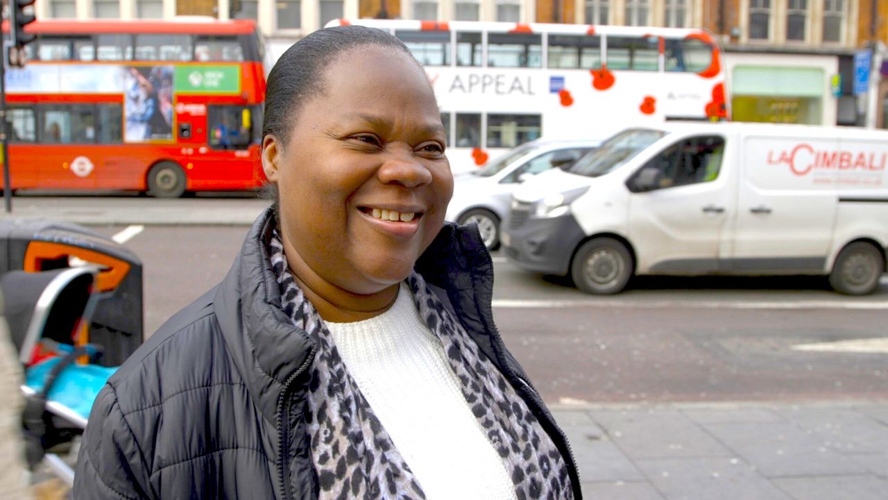 'People made their voice heard through the ballot boxes': Christiana in Brixton.