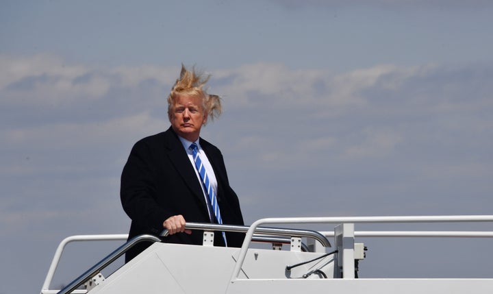 Trump, raging against the winds.