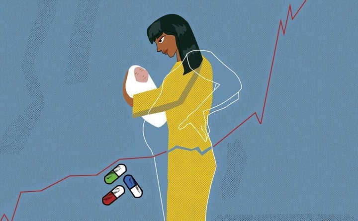 Many women experience pain during pregnancy.
