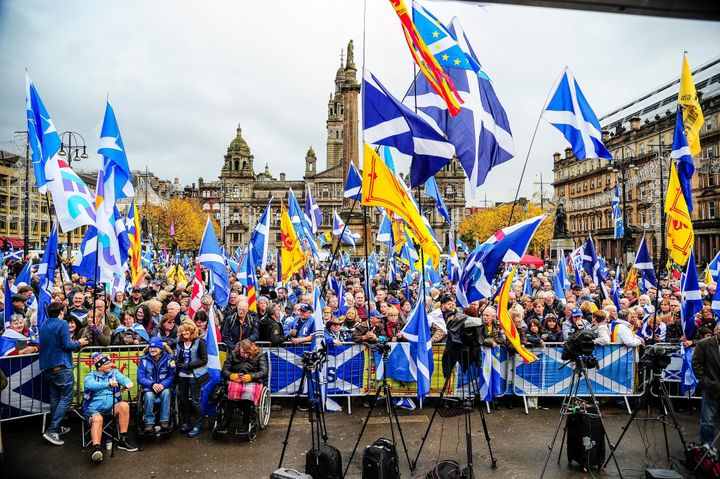 There have been increased calls for a second Scottish independence referendum since the Brexit vote more than three years ago. 