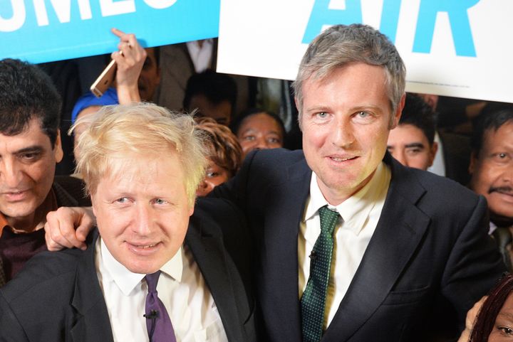 Boris Johnson supporting Zac Goldsmith failed 2016 bid to be London mayor