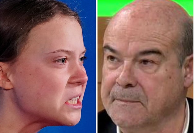 Greta Thunberg y Antonio