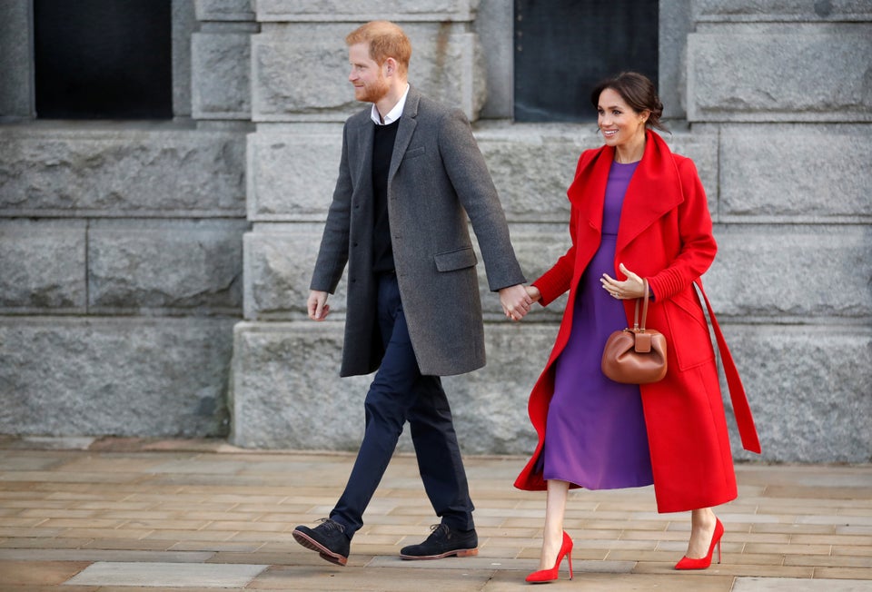 Meghan Markle's bag in Belfast carries a message about her future