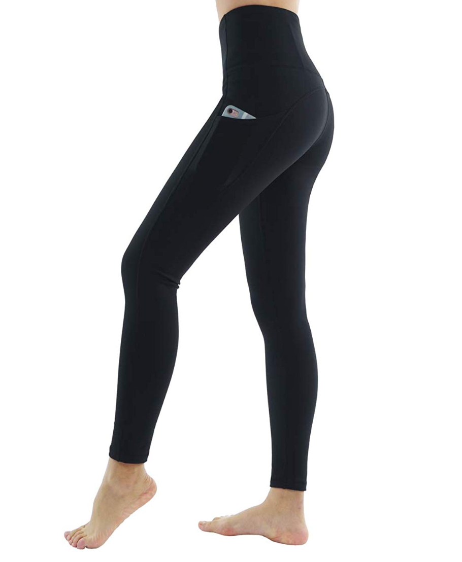 Buy Dragon Fit High Waist Yoga Leggings with 3 Pockets,Lightweight