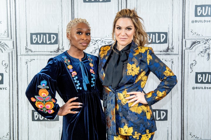 Cynthia Erivo (left) and Shoshana Bean will headline New York's Apollo Theater this week for "Night Divine," their second all-holiday concert.