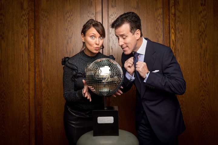 Anton and Emma didn't quite have what it took to lift the Glitterball Trophy