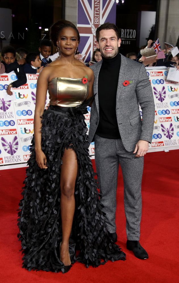 Oti and Kelvin at the Pride Of Britain awards