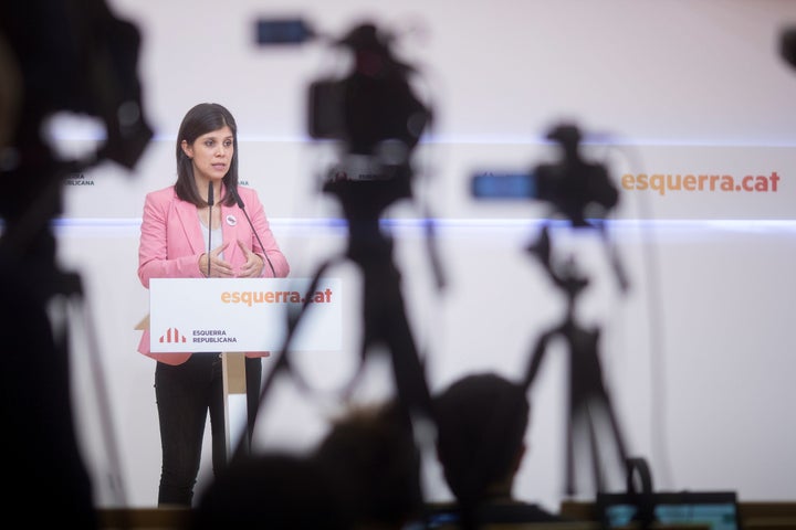 La portavoz de ERC, Marta Vilalta.