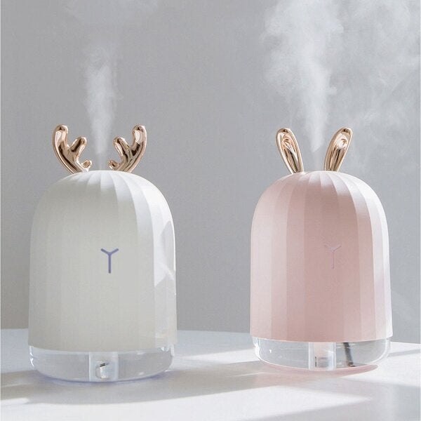 Mini Essential Oil Diffuser Aromatherapy Ultrasonic Air Humidifier, Wish, £8