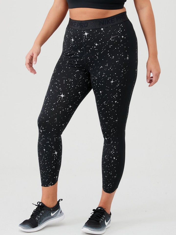 <a href="https://fave.co/34nJoYk" target="_blank" rel="noopener noreferrer">Pro Starry Night Legging (Curve), Very,</a> £40 