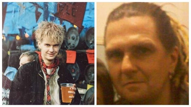 The pictures of John used by the website, which had also been released by Greater Manchester Police. 