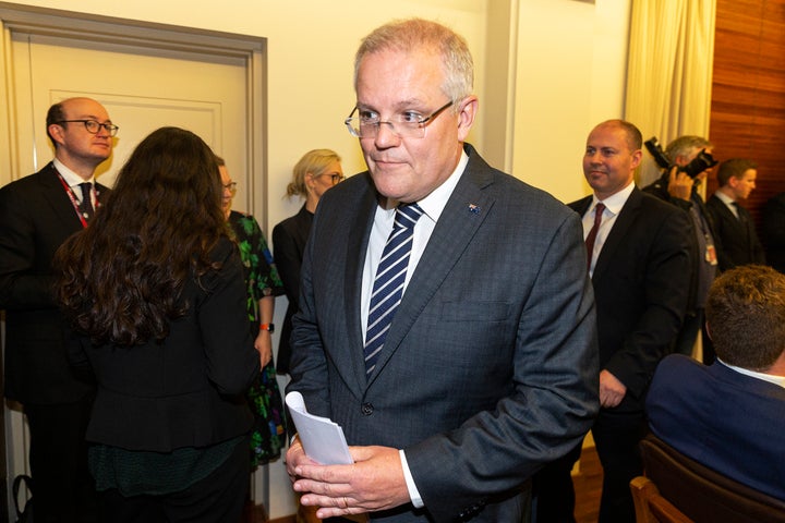 Australian Prime Minister Scott Morrison 