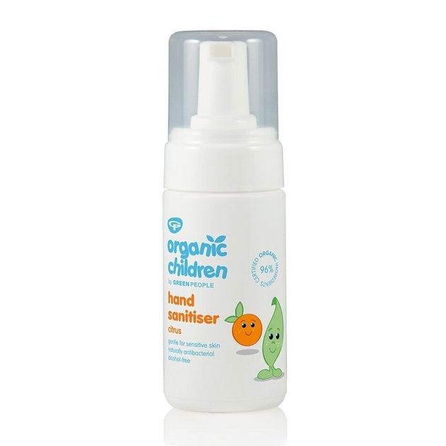 Organic Children Citrus Hand Sanitiser, Green People, £10 