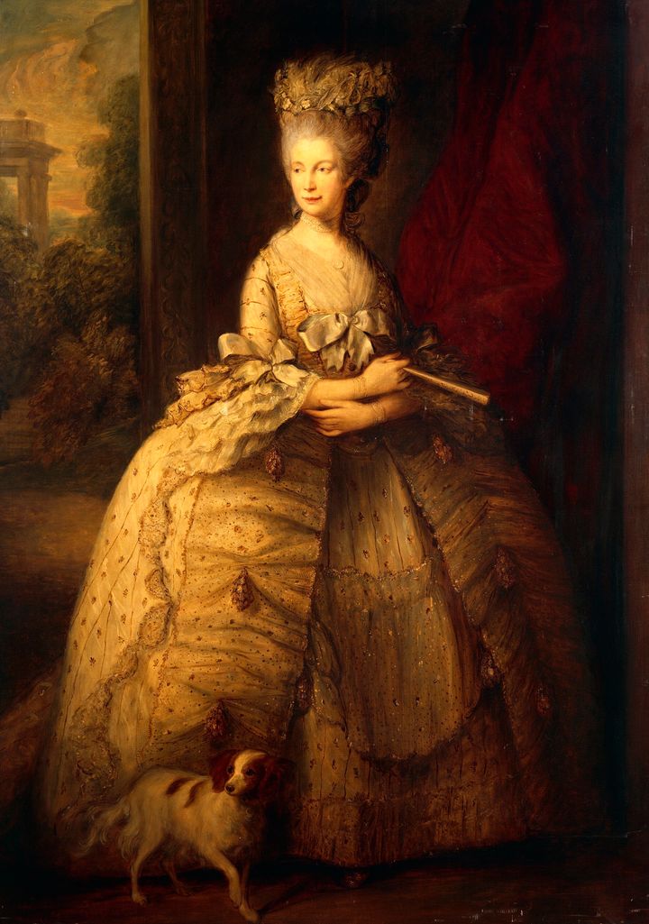 Η βασίλισσα Καρλότα, Ανάκτορο Βερσαλλιών 