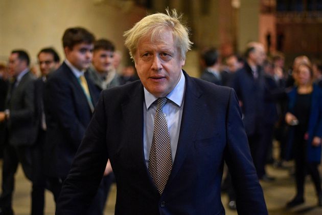 Boris Johnson excluant toute prolongation de la période de transition après le Brexit le...